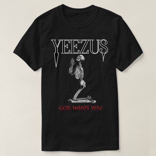 Yeezus skeleton Classic T-Shirt (Design voorkant)
