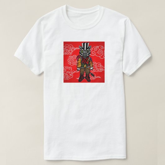 Yeezy Zebra T-shirt (Design voorkant)