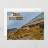 Yehliu Geopark in Taiwan Briefkaart (Voorkant / Achterkant)