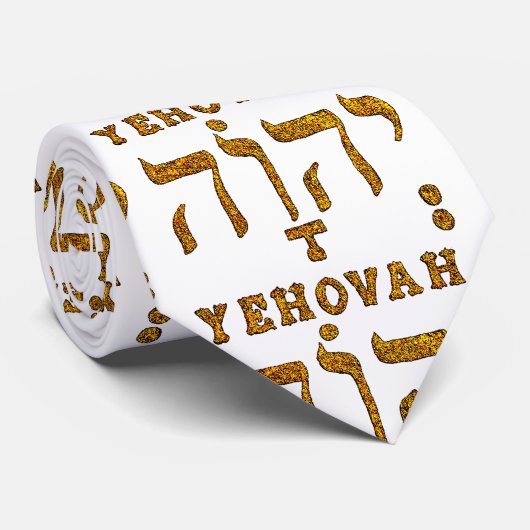 YEHOVAH Stropdas (Opgerold)
