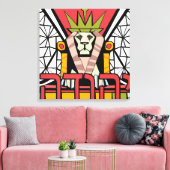 Yehudah Judah Canvas Afdruk (Insitu (Woonkamer))