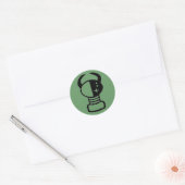 Yei dot ronde sticker (Envelop)