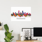 Yekaterinburg Russia Skyline Poster (Thuiskantoor)