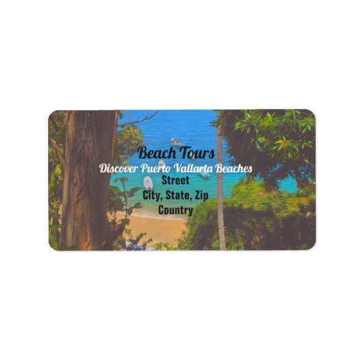 Yelapa 1017 Adres Etiket (Voorkant)