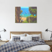 Yelapa 1017 Art. Canvas Afdruk (Insitu (Slaapkamer))