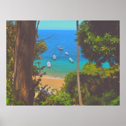 Yelapa 1017 Art Print (Voorkant)