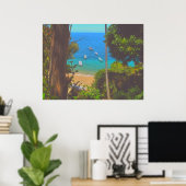 Yelapa 1017 Art Print (Thuiskantoor)