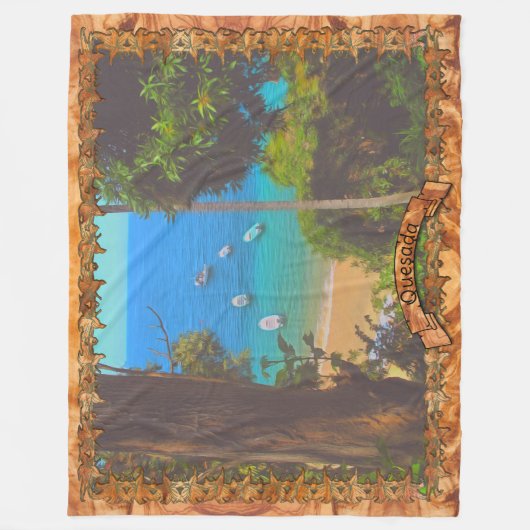 Yelapa 1017 fleece deken (Voorkant)