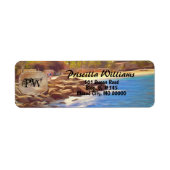 Yelapa Beach 761 Adres Etiket (Voorkant)