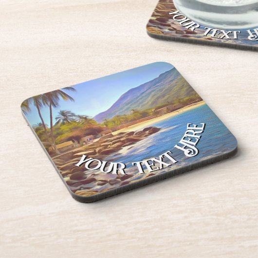 Yelapa Beach 761 Bier Onderzetter (Linkerzijde)