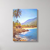 Yelapa Beach 761 Kunst Canvas Afdruk (Voorkant)