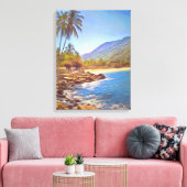 Yelapa Beach 761 Originele kunst Canvas Afdruk (Insitu (Woonkamer))