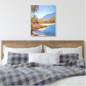 Yelapa Beach 761 Originele kunst Canvas Afdruk (Insitu (Slaapkamer))