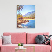 Yelapa Beach 761 Originele kunst Canvas Afdruk (Insitu (Woonkamer))