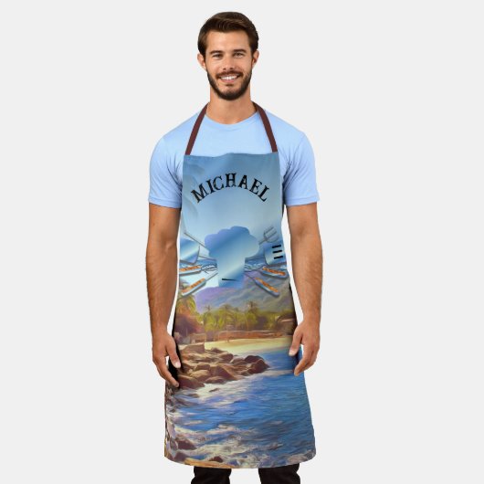 Yelapa Beach Cooking 761 Schort (Gedragen)