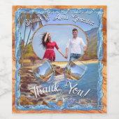 Yelapa Beach Dank u 761 Wijn Etiket (Enkel label)