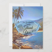 Yelapa Beach Familie Dank u 761 Bedankkaart (Voorkant)