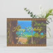 Yelapa Birthday 1017 Kaart (Staand voorkant)