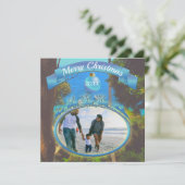 Yelapa Familie Kerstmis 1017 Feestdagenkaart (Staand voorkant)