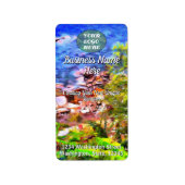 Yelapa Schilderachtig Path 0819 Adres Etiket (Voorkant)