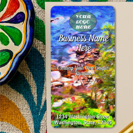 Yelapa Schilderachtig Path 0819 Adres Etiket