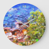 Yelapa Schilderachtig Uitzicht 0819 Grote Klok (Voorkant)