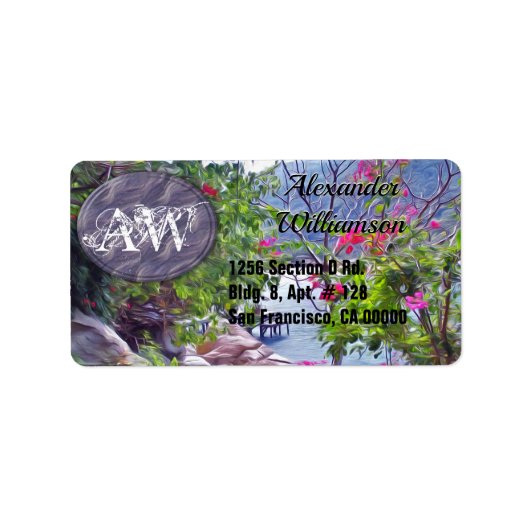 Yelapa Trail 821 Adres Etiket (Voorkant)