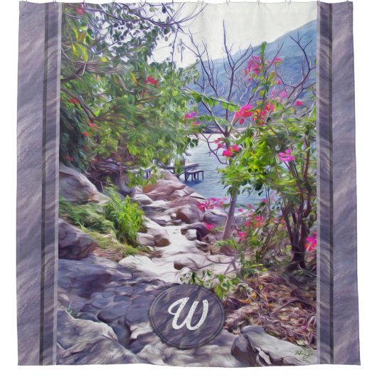 Yelapa Trail 821 Douchegordijn (Voorkant)