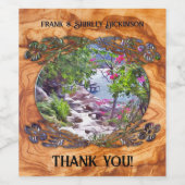 Yelapa Trail Dank u 821 Wijn Etiket (Enkel label)