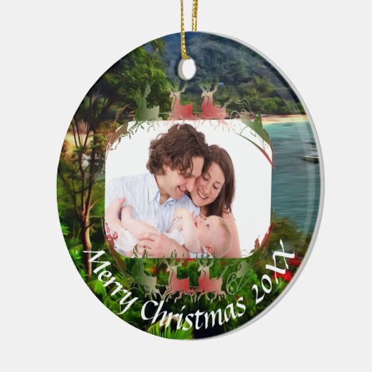 Yelapa Uitzicht 0828 Keramisch Ornament (Links)