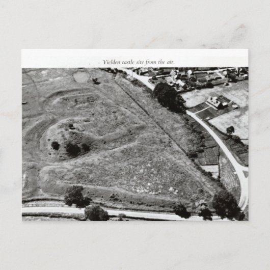 Yelden castle mound briefkaart (Voorkant)