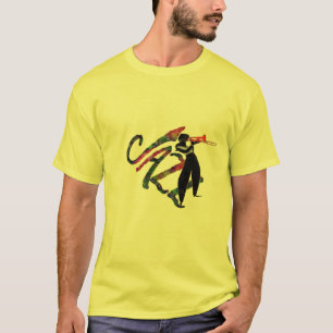 Yell jazz hoorn T-shirt