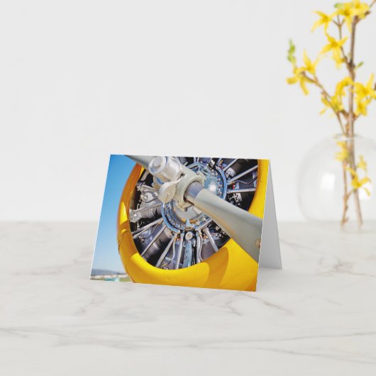 Yella Propella Kaart (Gele Bloem)