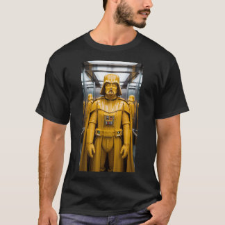Yella Vader In Een Lift T-shirt