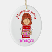 Yelling Bingo Keramisch Ornament (Rechts)