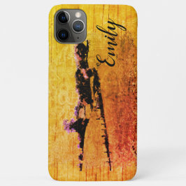 Yello Countryside Doodle & your name Case-Mate iPhone Case