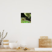 Yello Dart Frog Poster (Keuken)