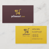 Yelloou Cart eCommerce Professional Visitekaartje (Voorkant / Achterkant)