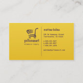 Yelloou Cart eCommerce Professional Visitekaartje (Achterkant)