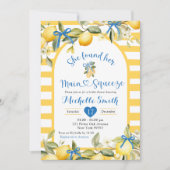 Yellos Blue Lemon Main Squeeze Vrijgezellenfeest Kaart (Voorkant)