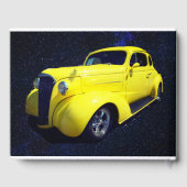 Yellow 1930 Street Rod Celebration of Life Gastenboek (Achterkant)