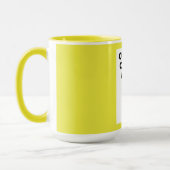 Yellow 4:6 Frame Photo, Logo Large Custom Combo Mok (Links)