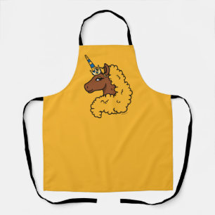 Yellow Afro Unicorn Schort