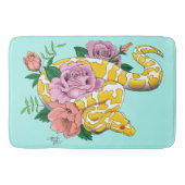 Yellow Albino Ball Python Badmat (Voorkant)