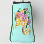 Yellow Albino Ball Python Golfheadcover (Draai 90)