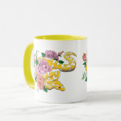 Yellow Albino Ball Python Mok (Voorkant links)