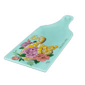 Yellow Albino Ball Python Snijplank (Hoek)