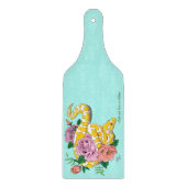 Yellow Albino Ball Python Snijplank (Voorkant)