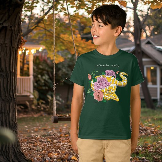 Yellow Albino Ball Python T-shirt