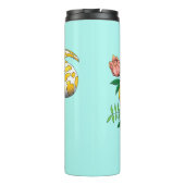 Yellow Albino Ball Python Thermosbeker (Achterkant)